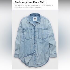 Aerie Anytime Fave Shirt